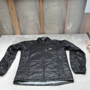 Rab Generator Jacket Mens Large Black QIN-52 Windproof Light Insulated Puffer